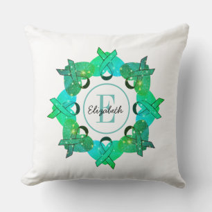 Coussin de sensibilisation au cancer de l'ovaire p