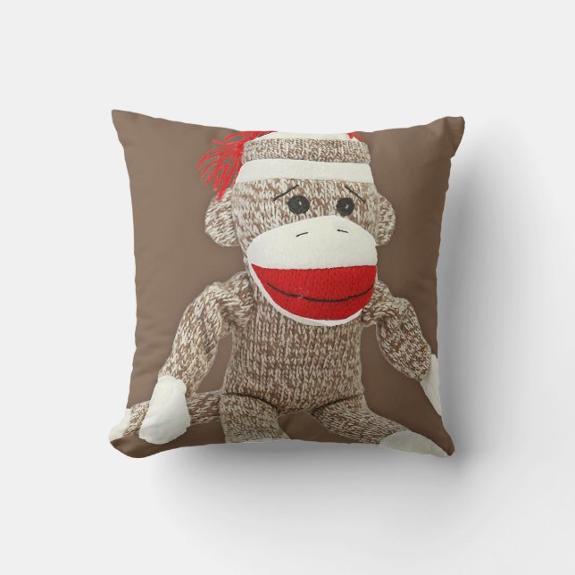 coussin de singe de chaussette (Recto)