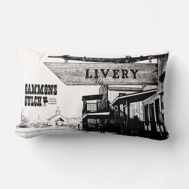 Coussin de souvenir de Gulch de quartiers de porc (Recto)