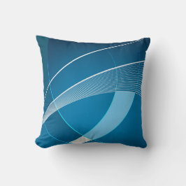 Coussin de style abstrait moderne