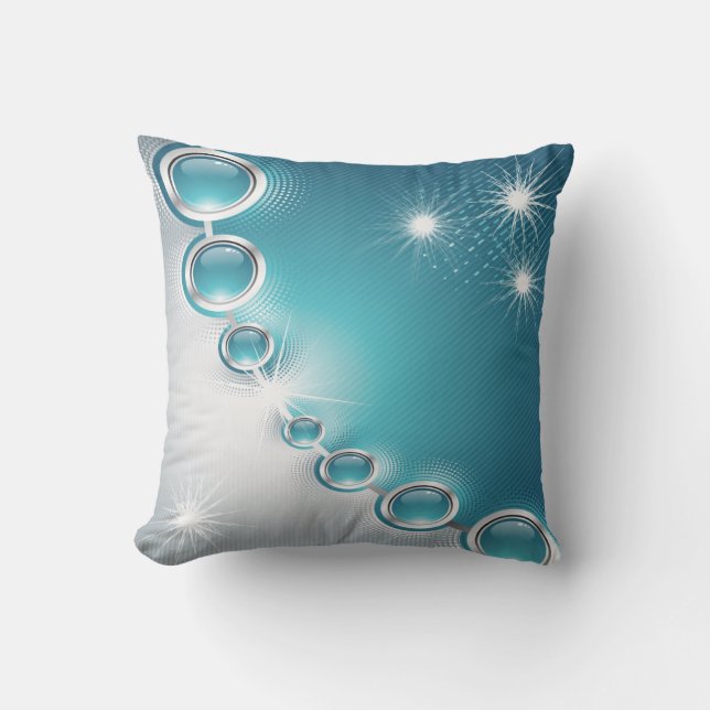 Coussin de style abstrait moderne (Recto)