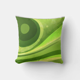 Coussin de style abstrait moderne