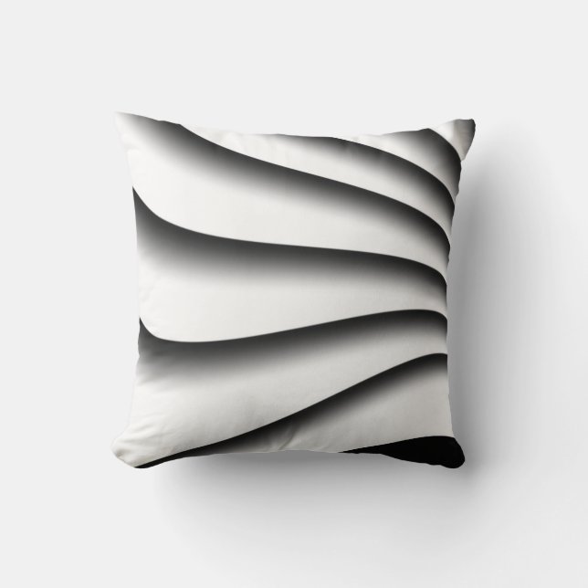 Coussin de style abstrait moderne (Recto)