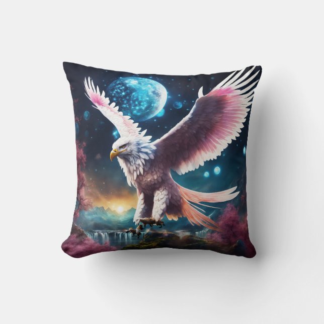 Coussin de style photographique sous-marin à longu (Recto)