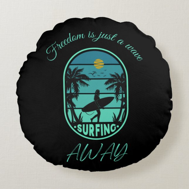 coussin de surf personnalisé (Devant)