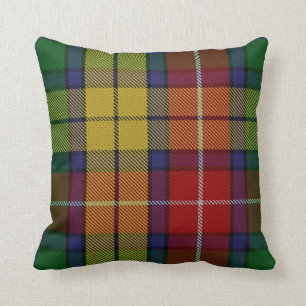 Coussin de tartan de Buchanan