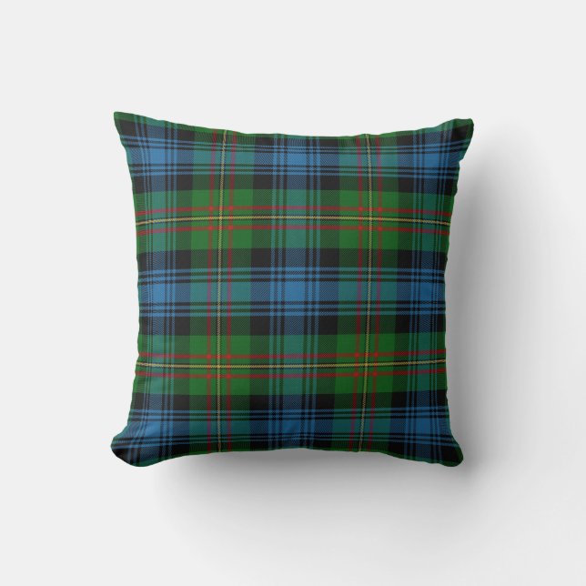 Coussin de tartan de Grant (Recto)