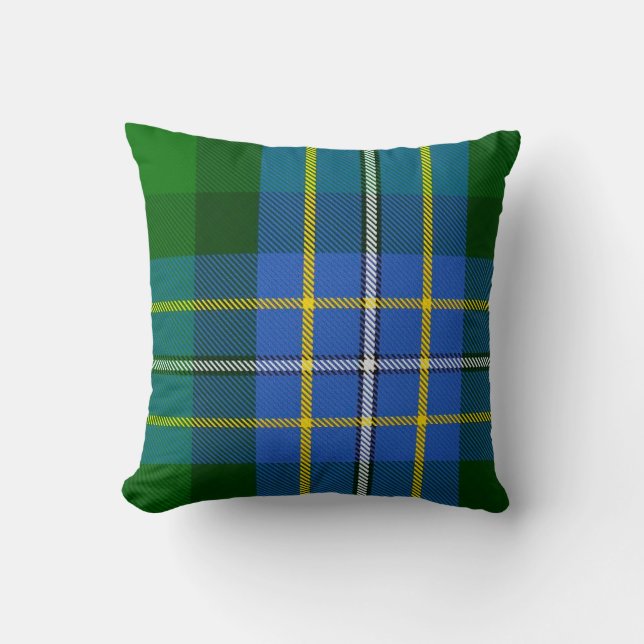 Coussin de tartan de Hughes (Recto)