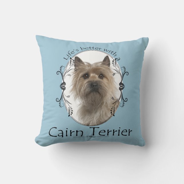 Coussin de Terrier de cairn (Recto)
