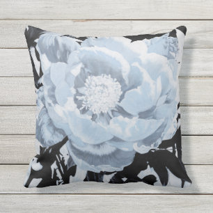 Coussin "de tour de pivoine"