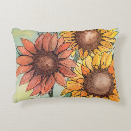 Coussin de tournesol du jardin