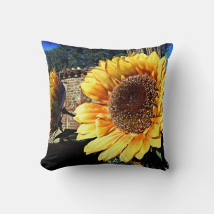 Coussin de tournesols