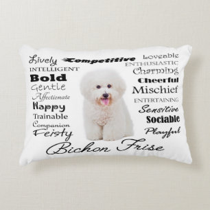 Coussin de traits de Bichon