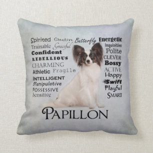 Coussin de traits de Papillon