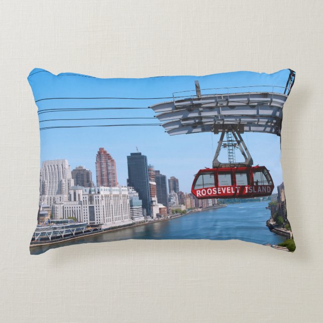 Coussin de tram d'île de Roosevelt (Devant)