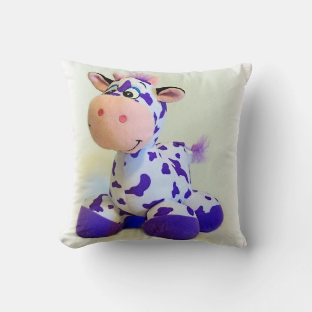 Coussin de vache violet (Recto)