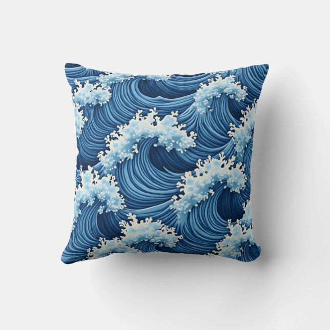 coussin de vague cool (Verso)