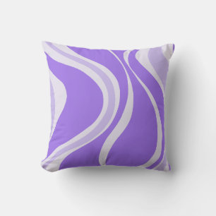 Coussin de vague violet