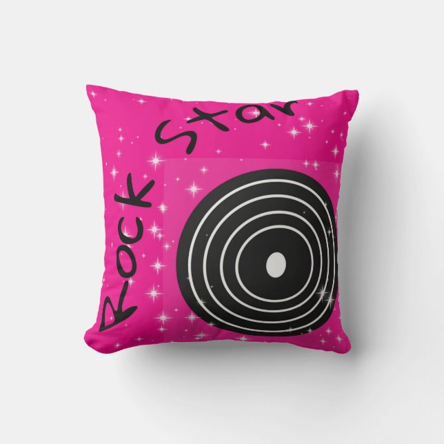Coussin de vedette du rock (Recto)