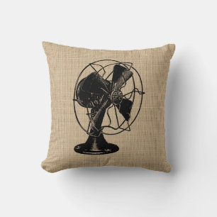 Coussin de ventilateur vintage