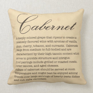 Coussin de vin de Cabernet