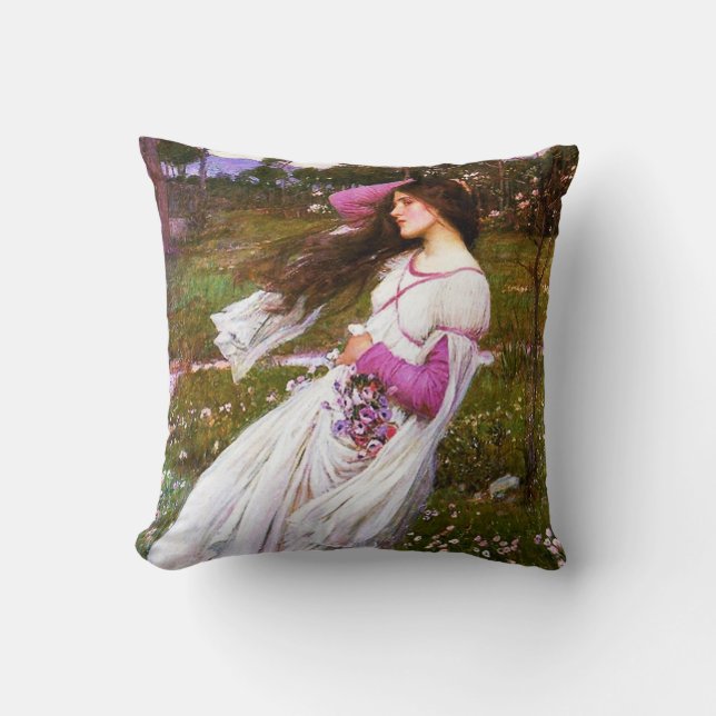 Coussin de Windflowers de château d'eau (Recto)