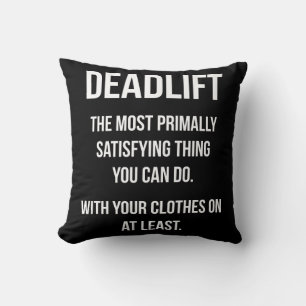 Coussin Deadlift - Funny Gym - Novelty Workout