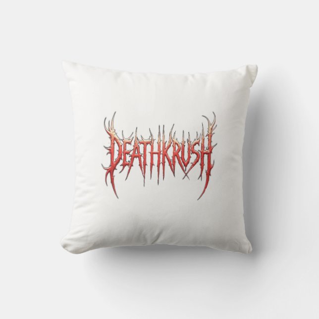 Coussin Deathkrush - Decorative pillow (Recto)