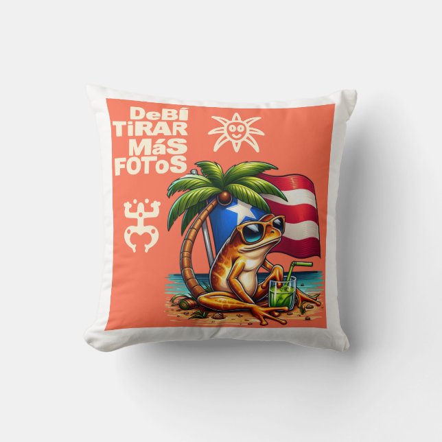 Coussin Debi tirar mas fotos PUERTO RICO (Recto)