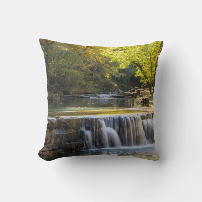 Coussin Déborder sur la route (Recto)