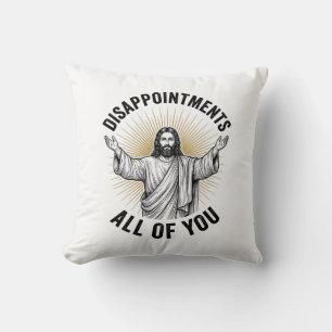 Coussin Déceptions Vous Tous Tee-shirt Religieux Vintage