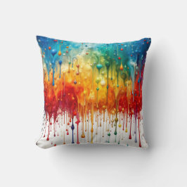 Coussin Déchets de peinture