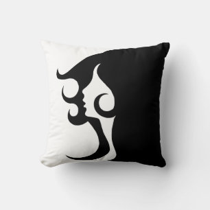 Coussin Deco mod woman