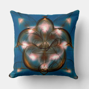 Coussin Décor bleu visionnaire