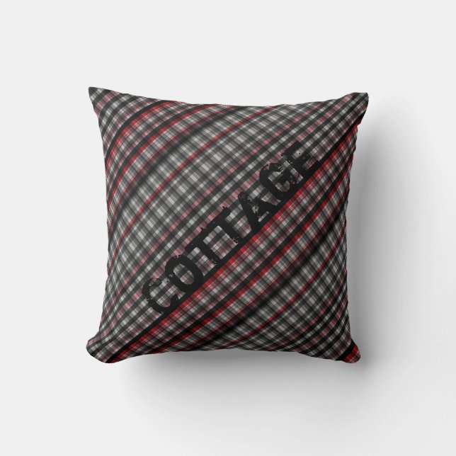 Coussin Décor du chalet (Recto)