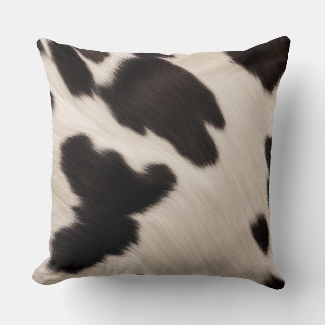 Coussin Décor Fermier de la vache (Recto)