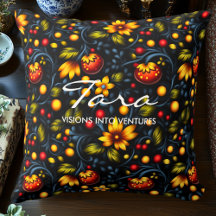 Décor floral vibrant inspiré de Khokhloma