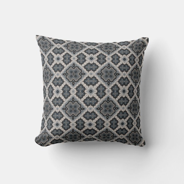 Coussin Décor oriental élégant (Recto)