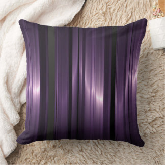 Coussin Décor rayé brillant