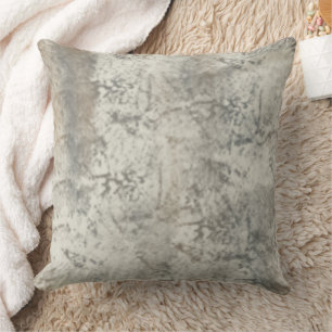 Coussin Décor rustique gris gris vieilli