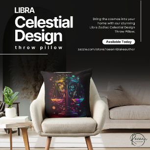 Coussin décoratif à motif céleste du zodiaque Bala