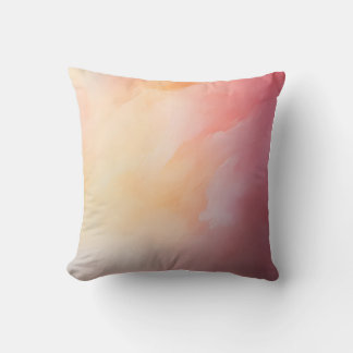 Coussin Décoratif Abstrait Pastel Doux