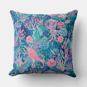 Coussin décoratif au motif graphique élégant