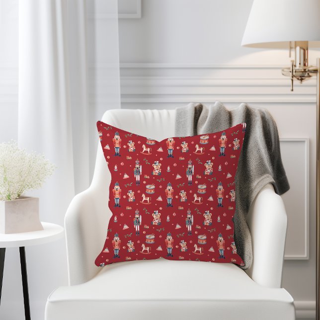 Coussin décoratif Casse-noisette (Nutcracker Throw Pillow
)