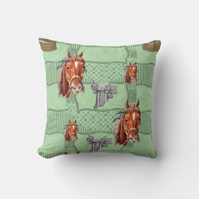 coussin décoratif Cheval (Recto)