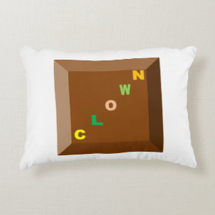 Coussin décoratif CHOCOLAT CLOWN