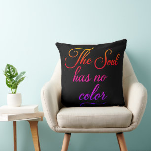 Coussin décoratif 'Collection de citations poétiqu