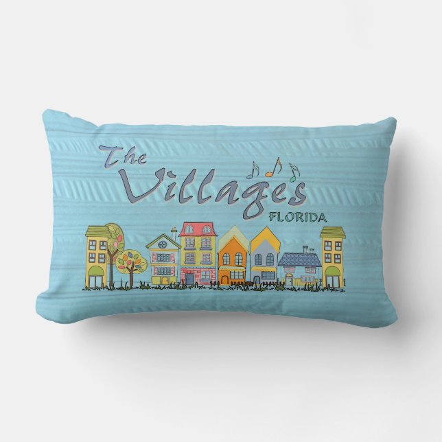 coussin décoratif de la communauté des villages de (Recto)