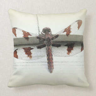 Coussin décoratif de libellule