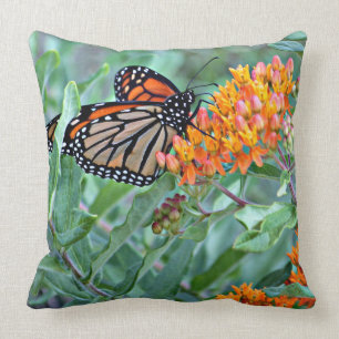 Coussin décoratif de papillon